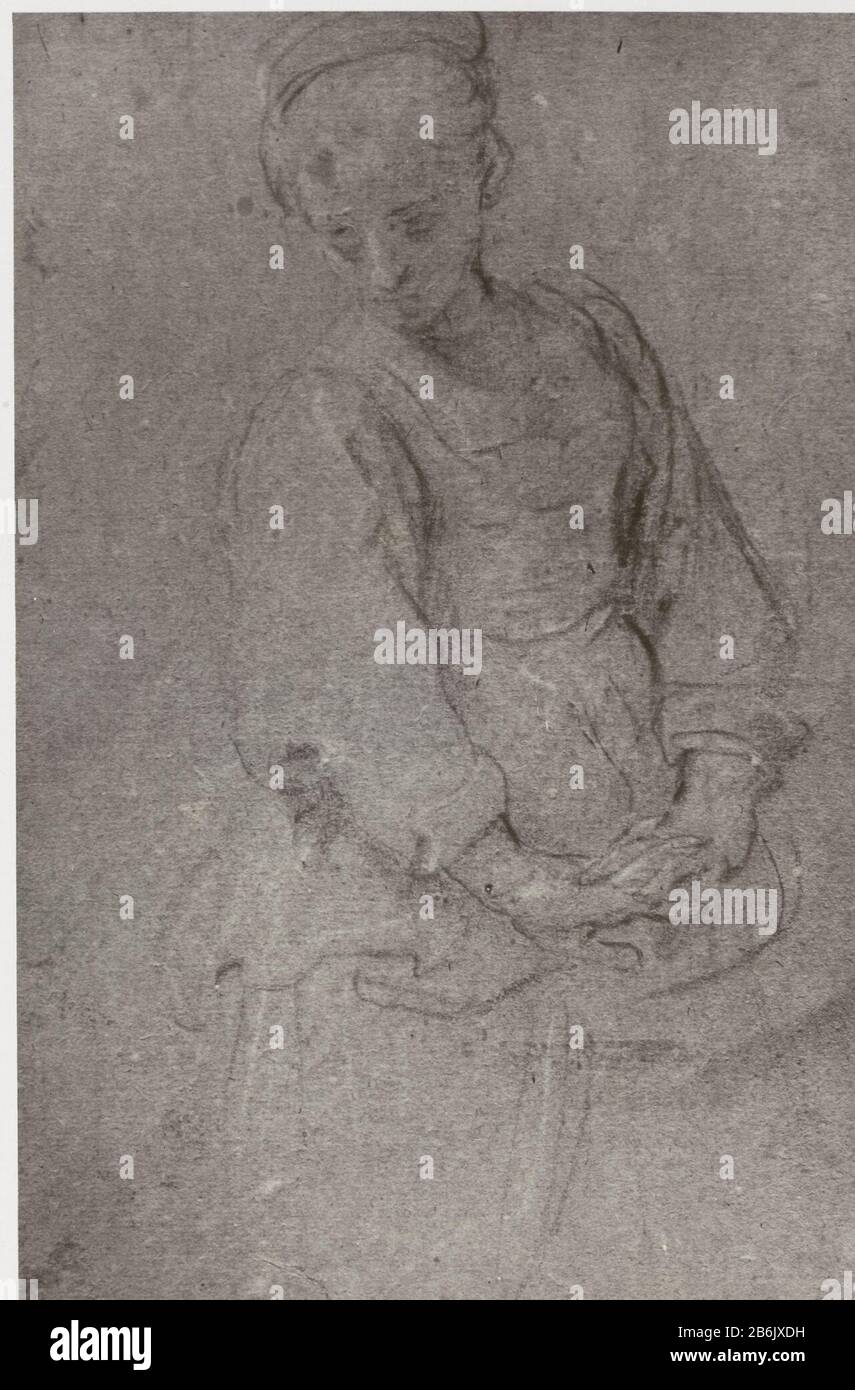 Domenichino Sorrow Photo Reproduction Of Drawing The Reveley Collection Of Drawings At Brynygwin Fig 15 Manufacturer Photographer Philip Henry Delamotte Photographer T Frederick Hardwichuitgever Bell Daldy Dating 1855 1858