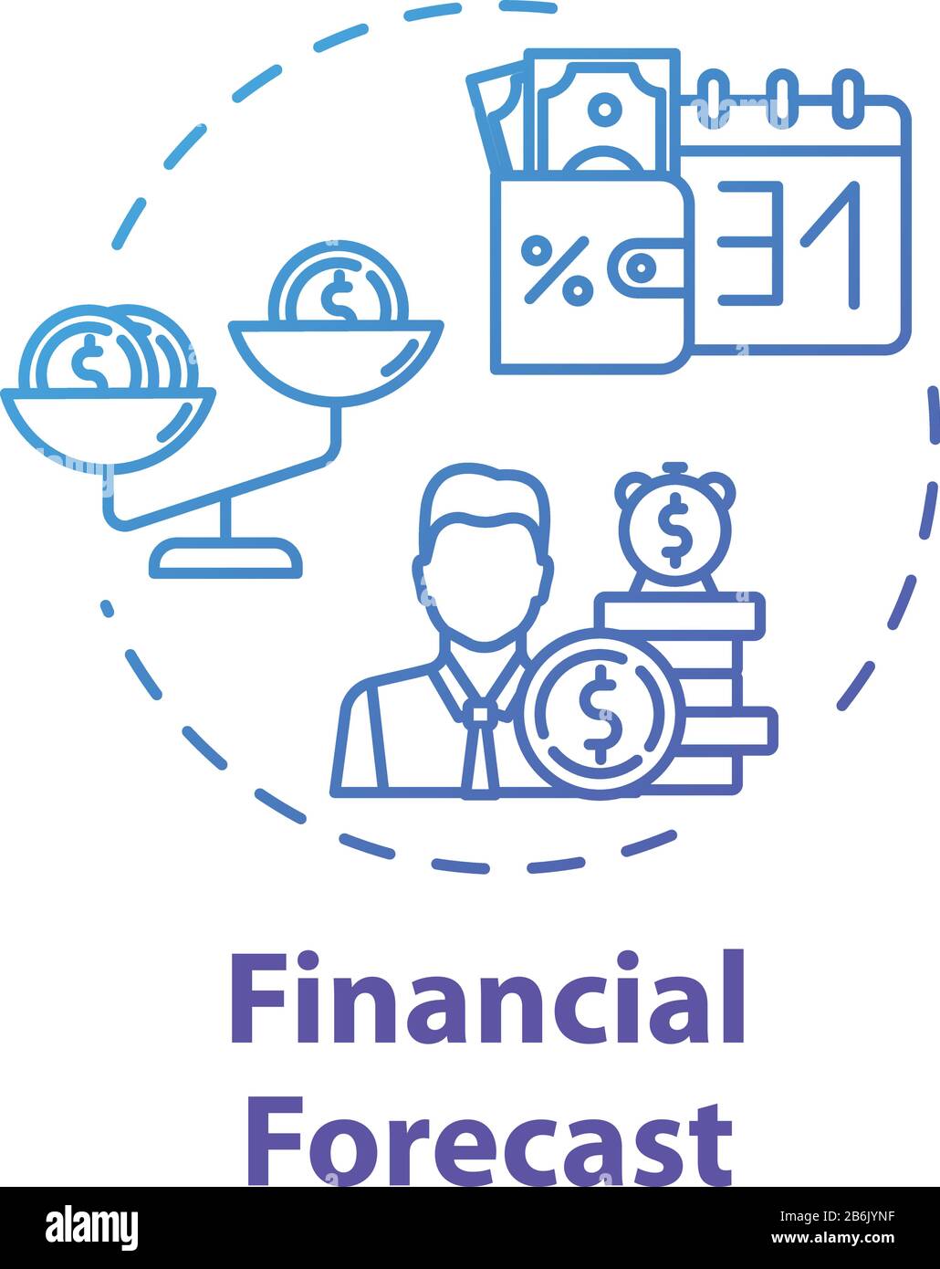 Financial Forecast Icon