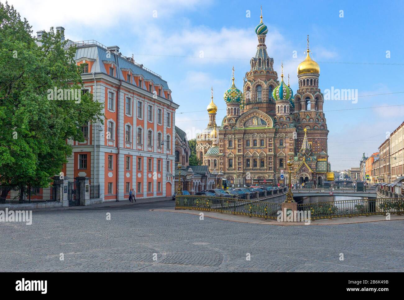 St.Petersburg, Russia, the Church of Resurrection (Savior Of Spilled Blood) Stock Photo