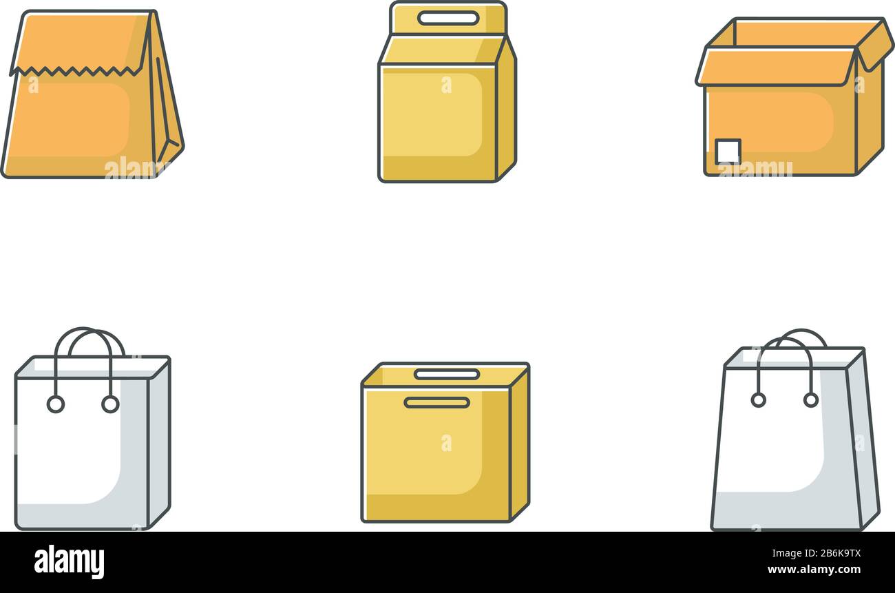 disposable paper bolsas for food