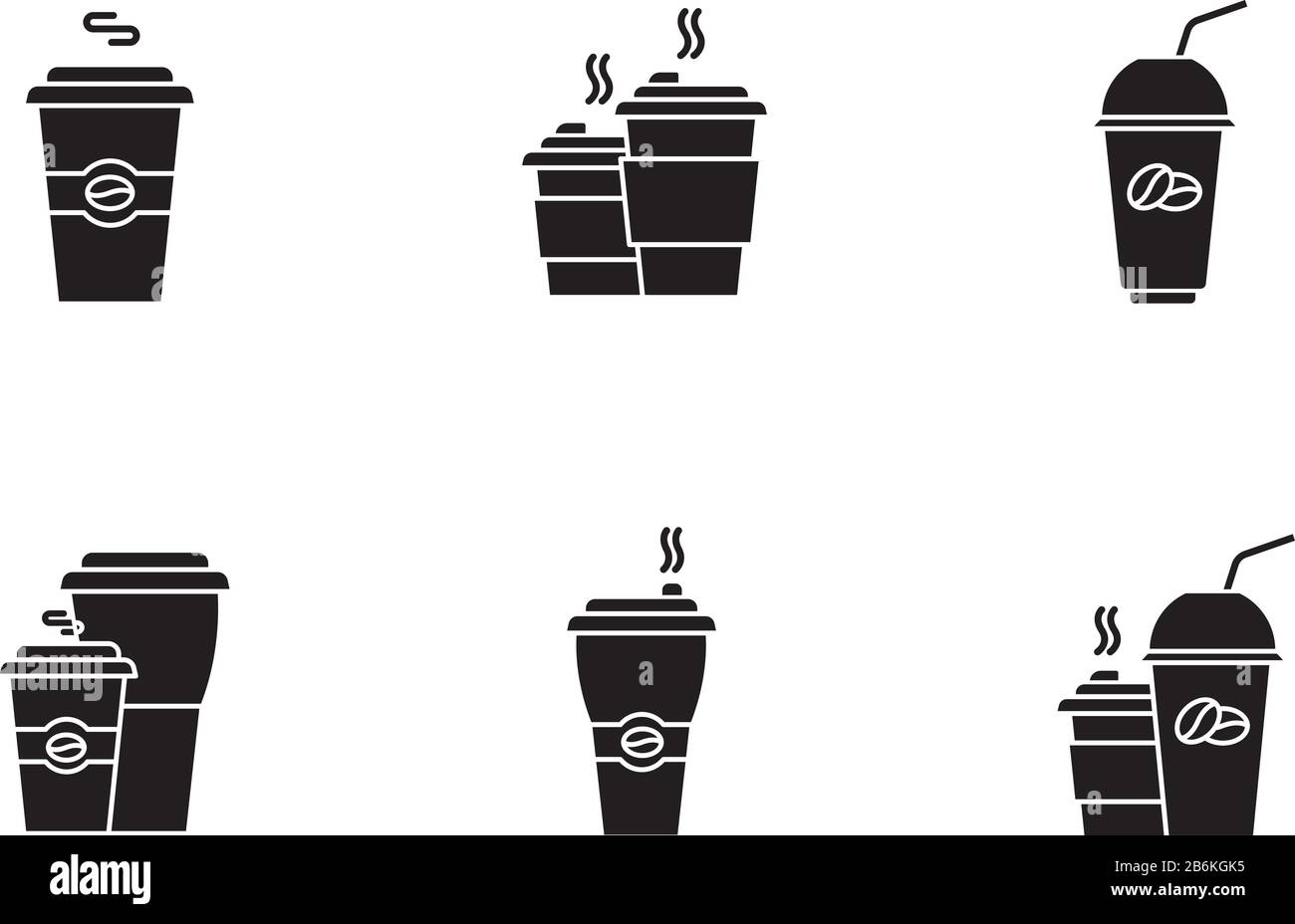 Coffee Paper Cup Silhouette