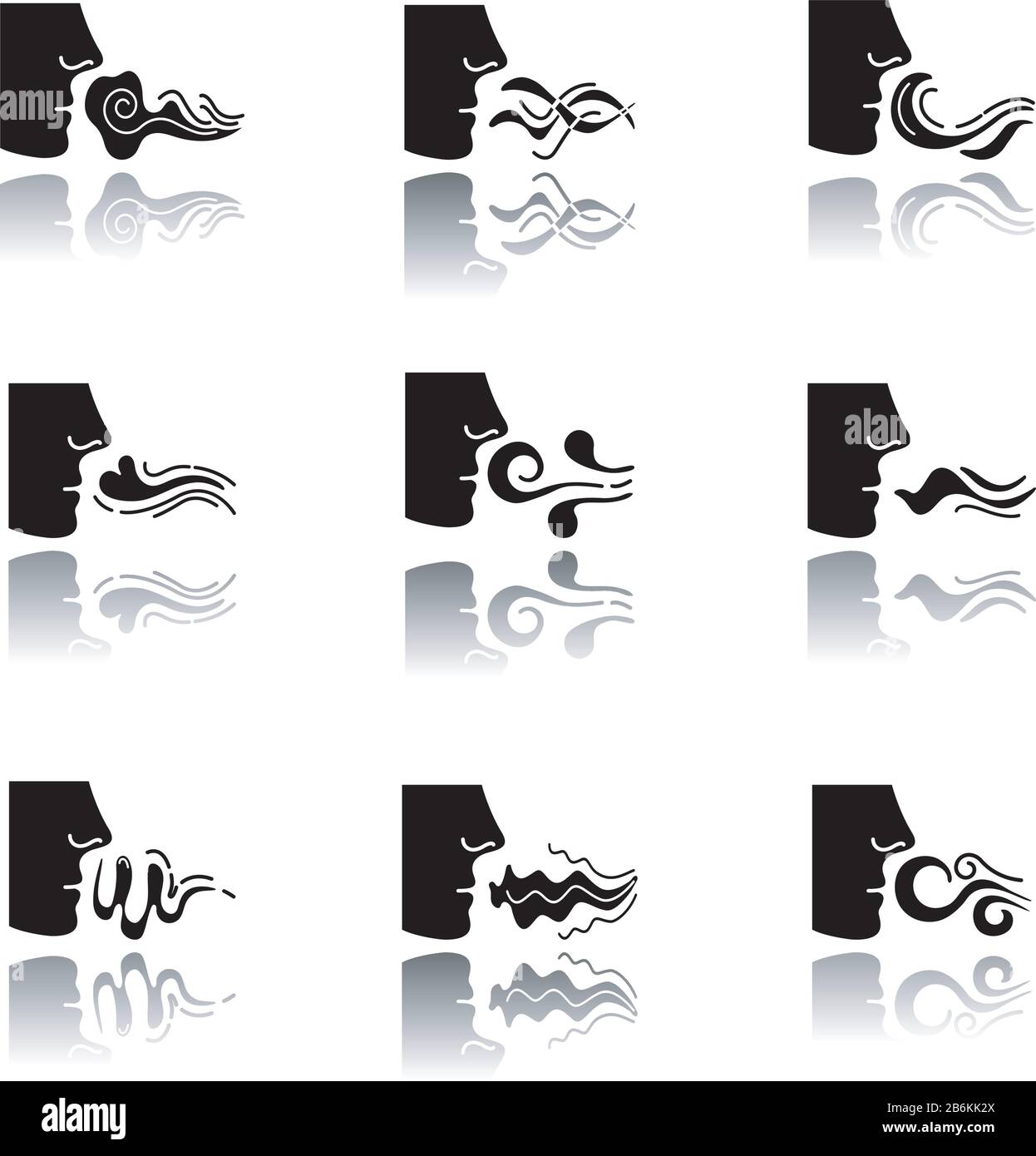 Nose smoke Black and White Stock Photos & Images Alamy