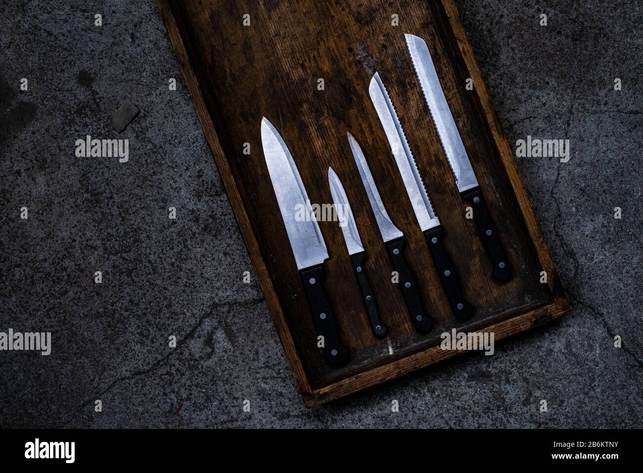 Knive sharpener in Solingen , Germany Stock Photo