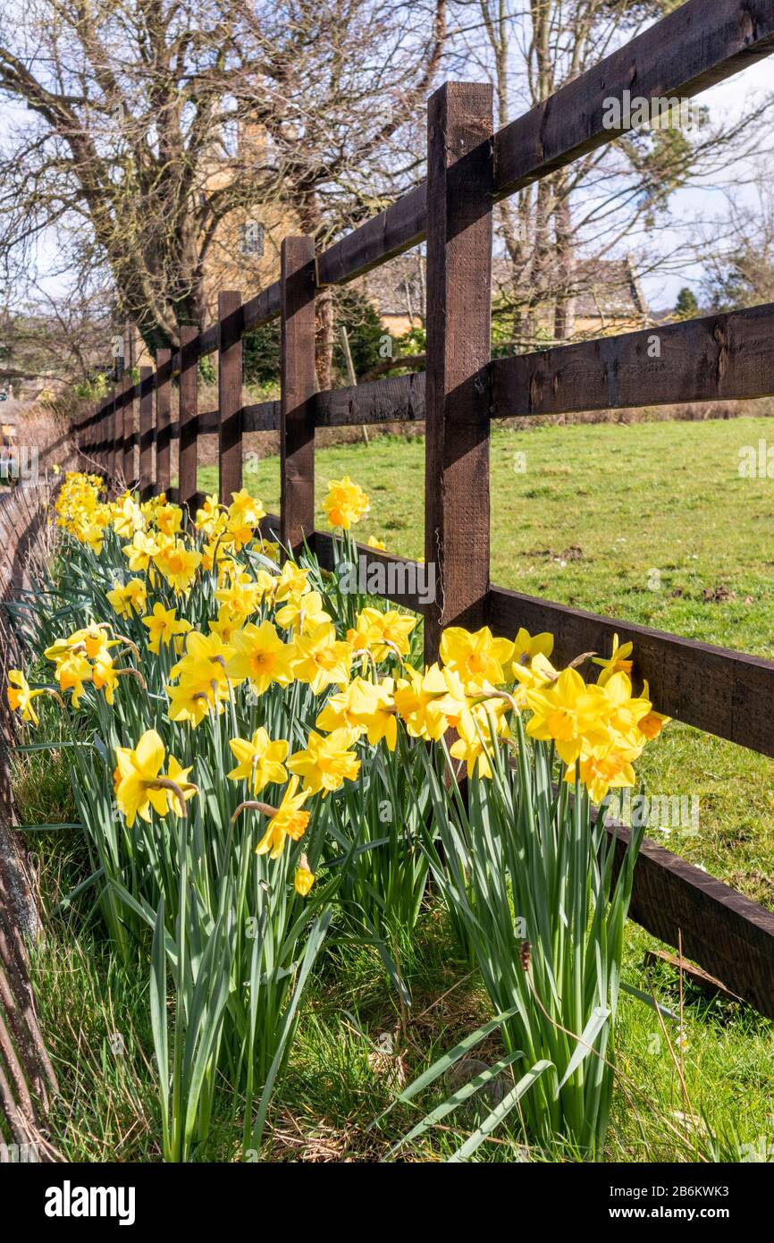 Broadway worcestershire spring hi-res stock photography and images - Alamy