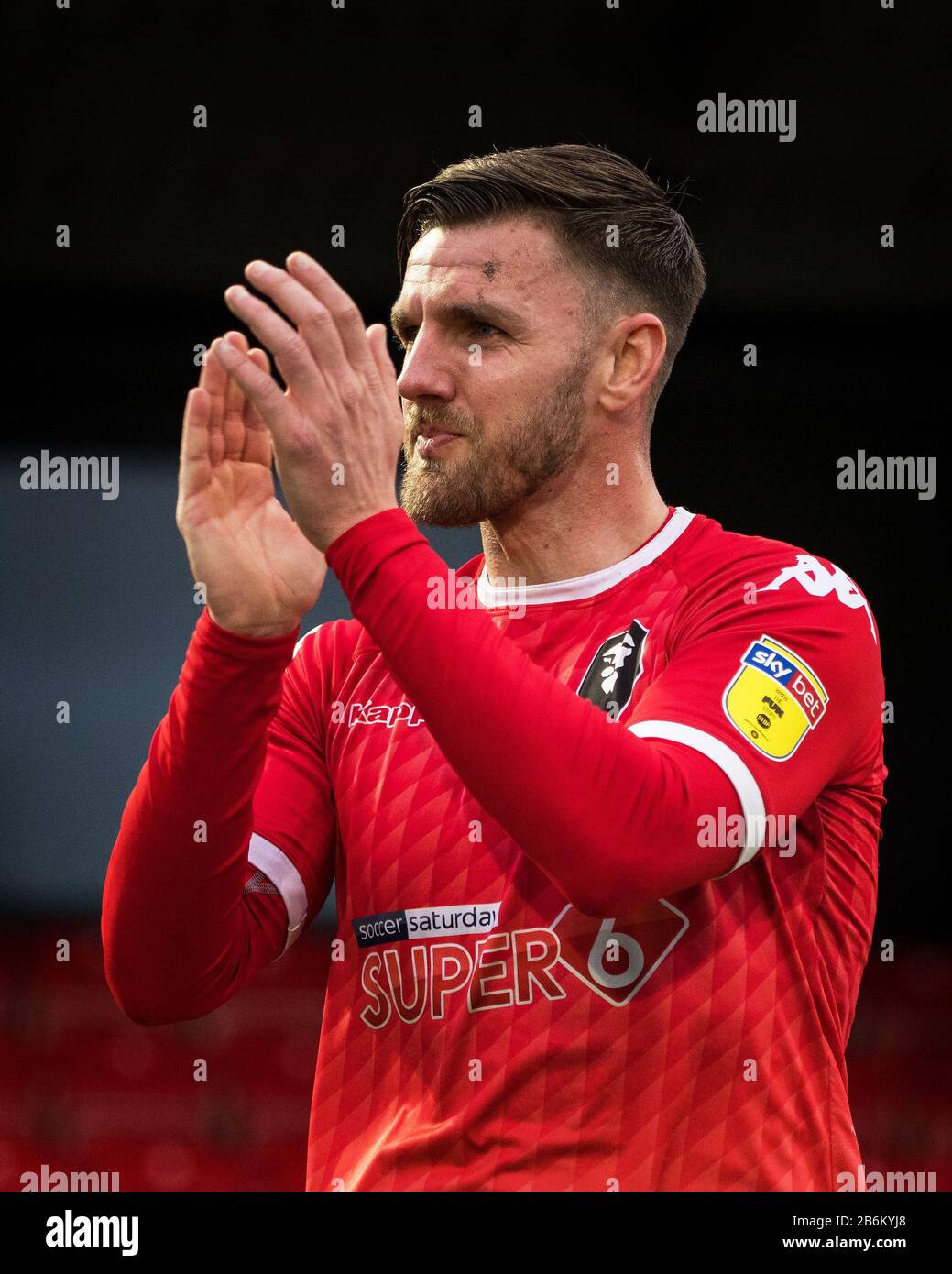 Ash Eastham. Salford City FC 2-0 Bradford City FC. The Peninsula Stadium.  Skybet League Two. 07/03/20 Stock Photo - Alamy