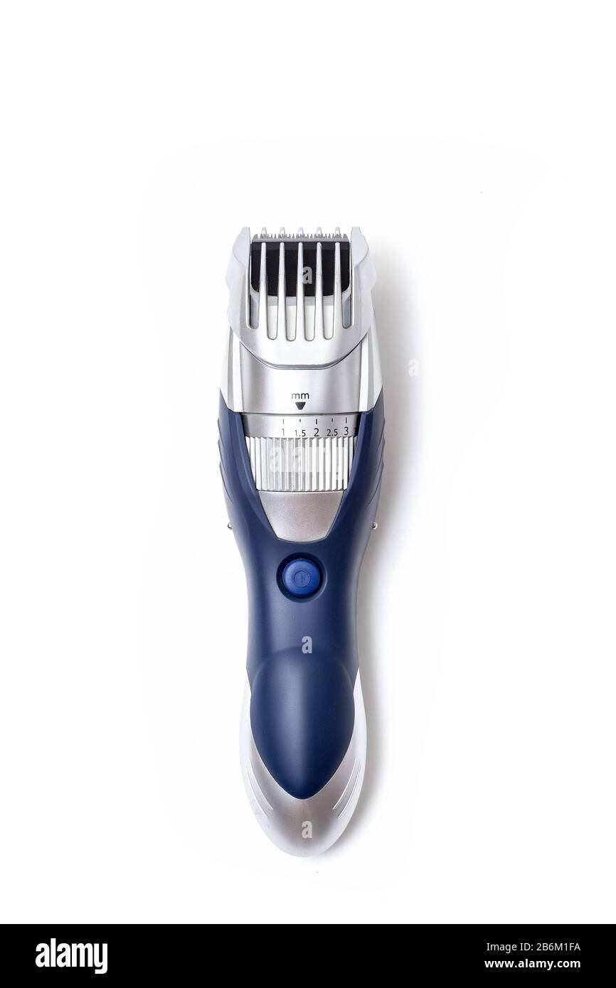 Electric shaver trimmer isolated on white background Stock Photo