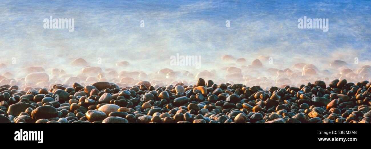 Stones at Calumet Park Beach, La Jolla, San Diego, California, USA