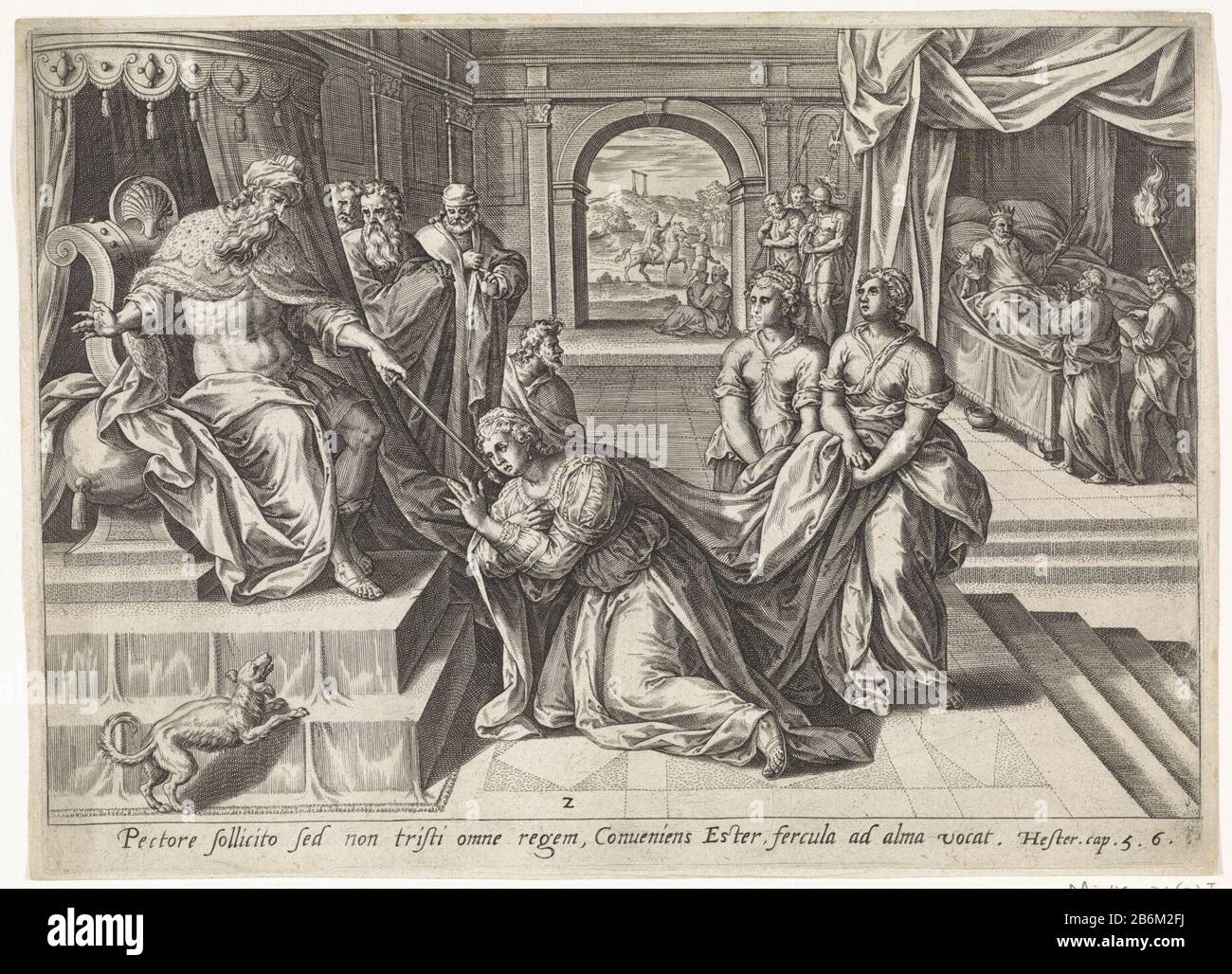 Ester voor Ahasveros Geschiedenis van Ester (serietitel) Thesaurus