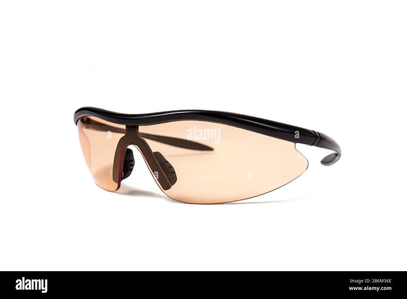 orange lens cycling glasses