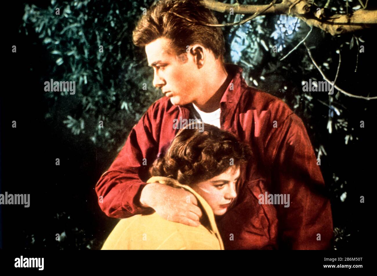 james dean, natalie wood, rebel without a cause, 1955 Stock Photo