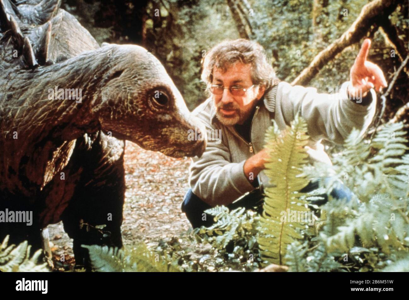 steven spielberg, jurassic park, 1993 Stock Photo