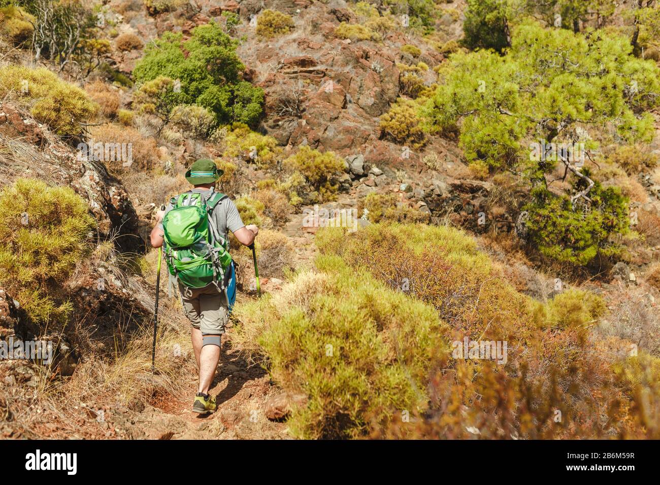Male backpacker in thailand hi-res stock photography and images - Alamy