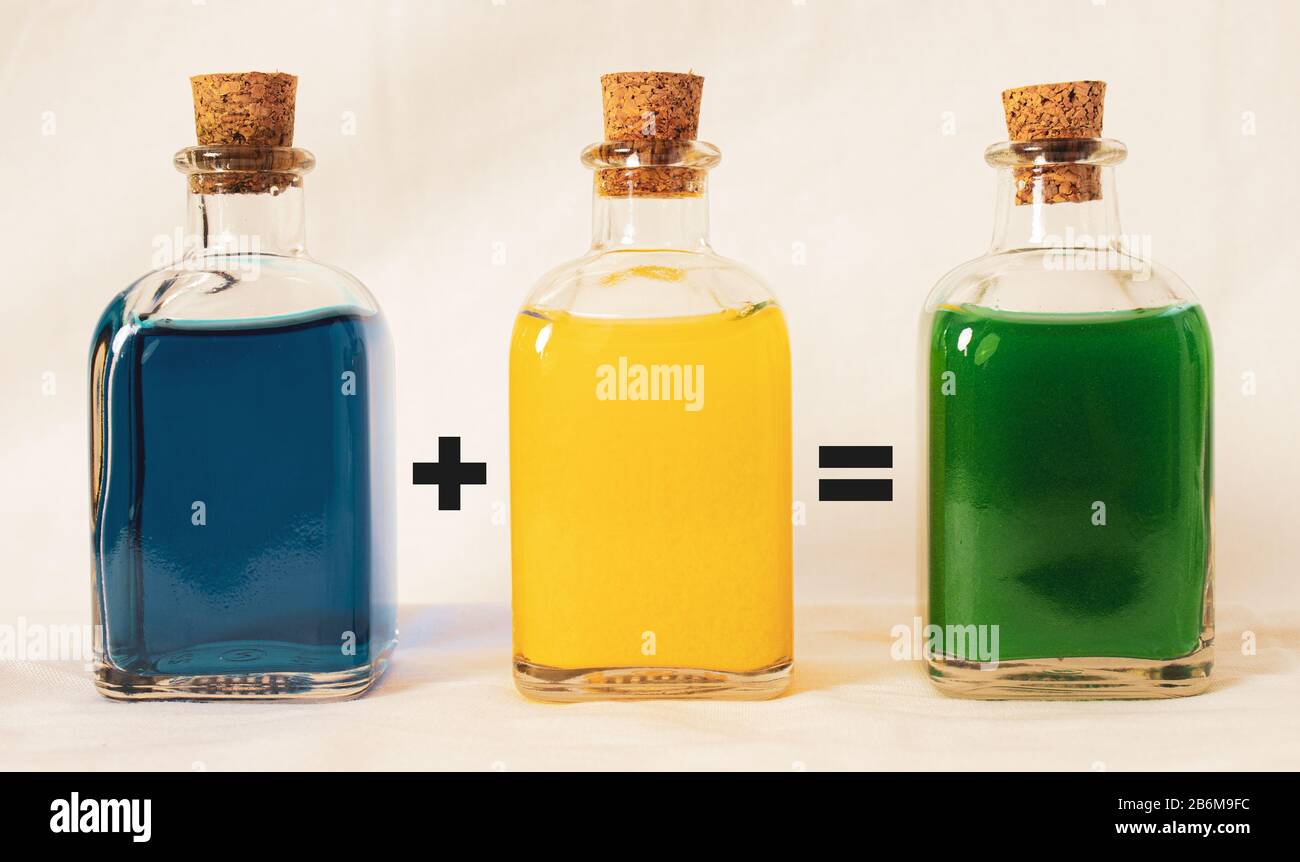 Blue And Yellow Equal Sign