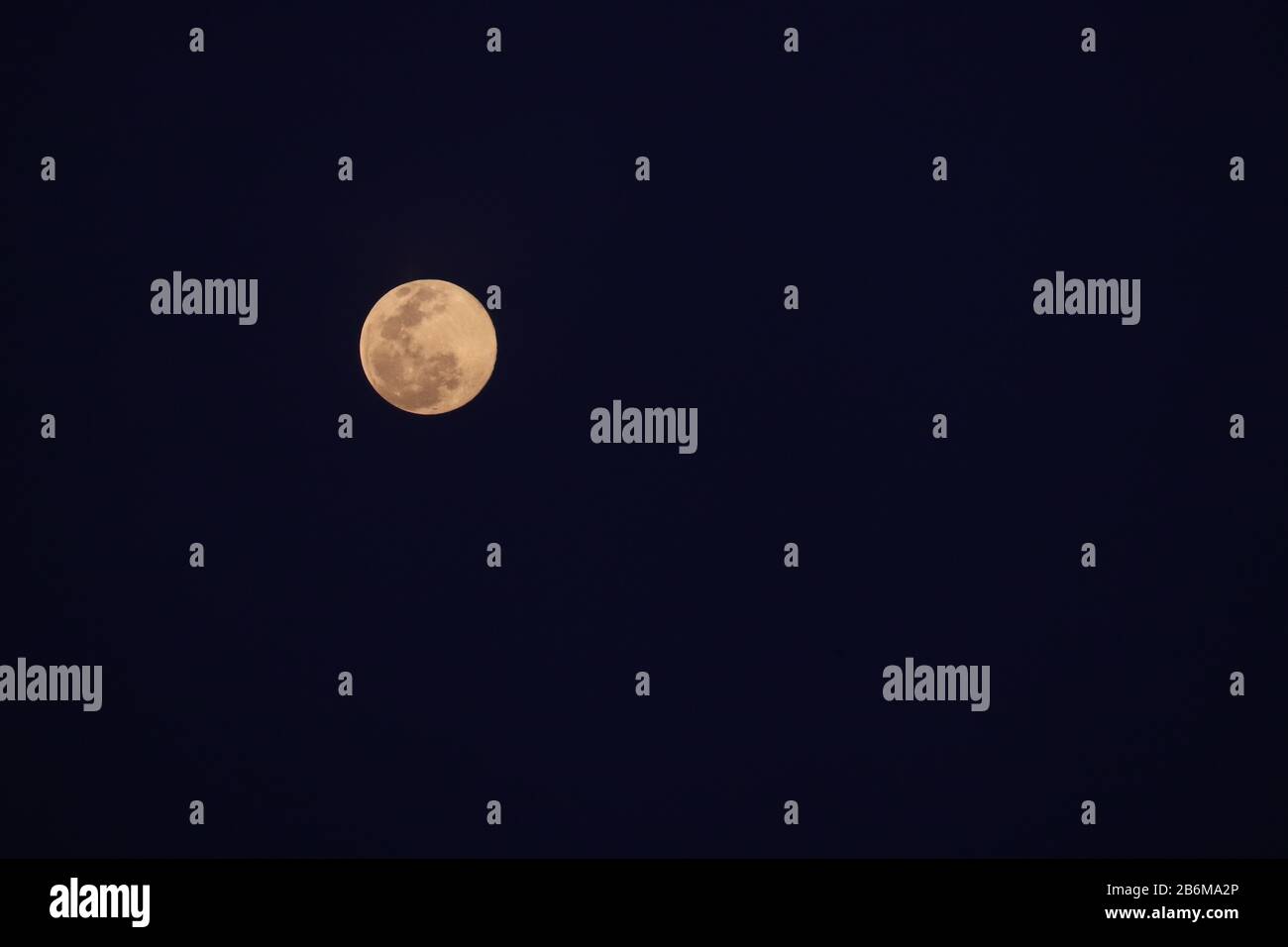 Full Moon night /Lunar phase Stock Photo Alamy
