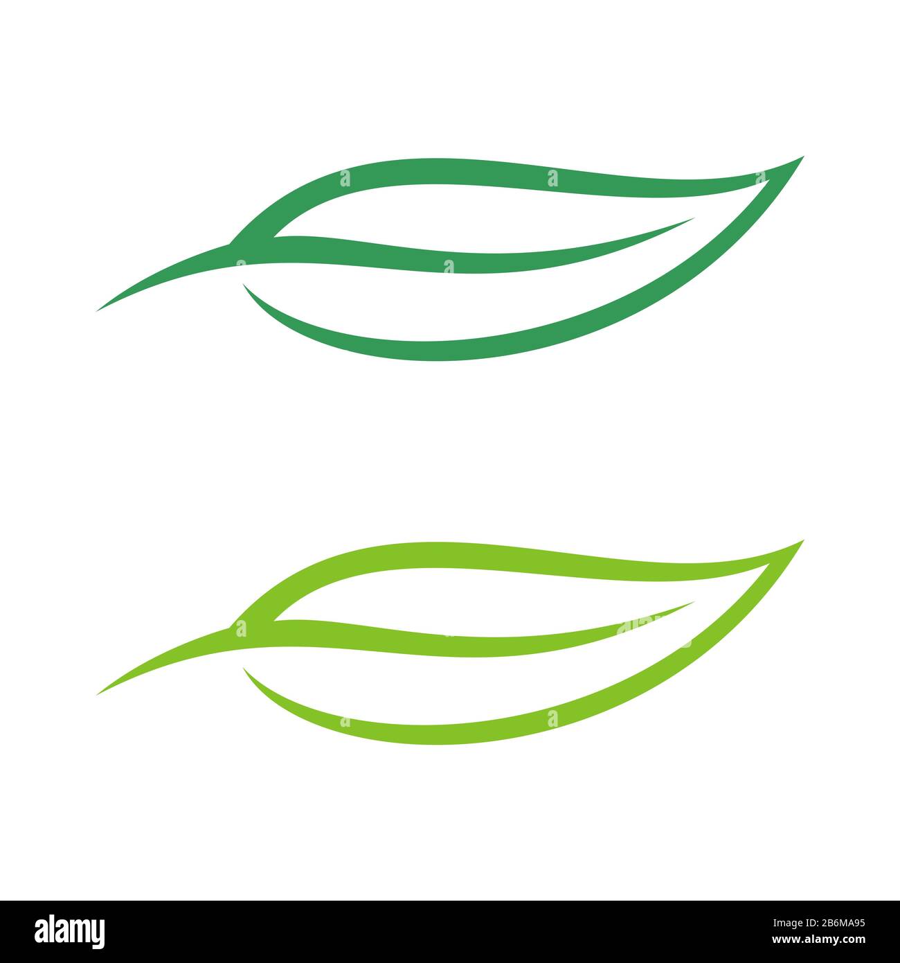 Green Leaf vector Logo Template Illustration Design. Vector EPS 10 ...