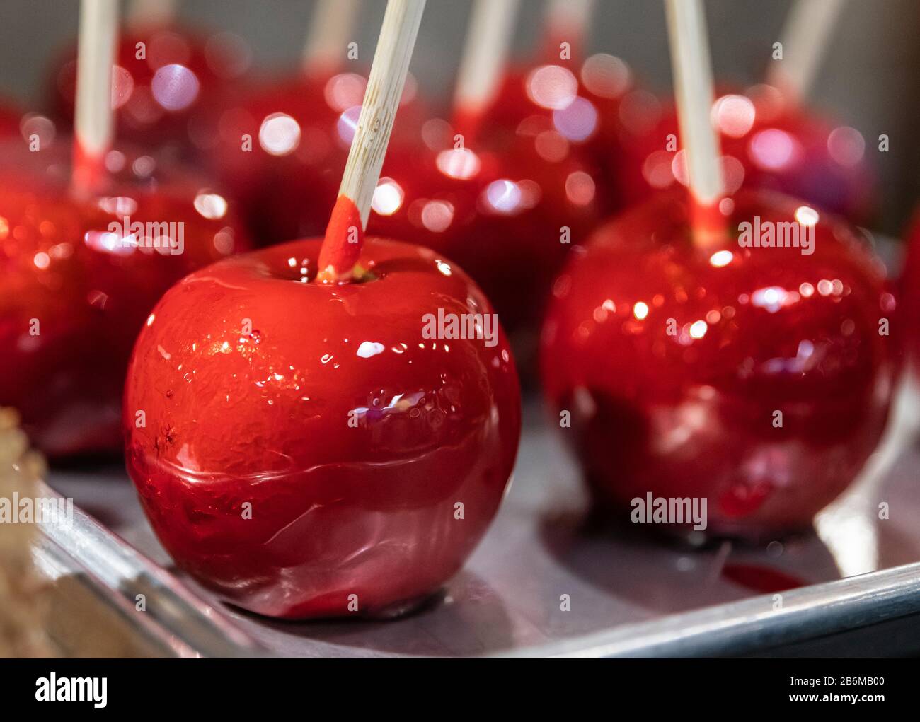 Candy apple treats. Stock Photo