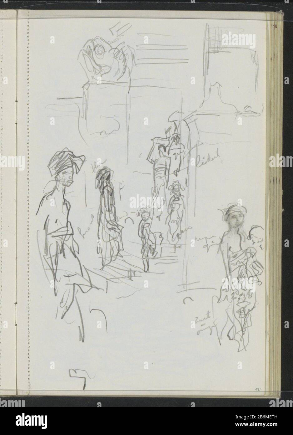 Figuren Op Een Tempeltrap Figs On A Temple Staircase Object Type