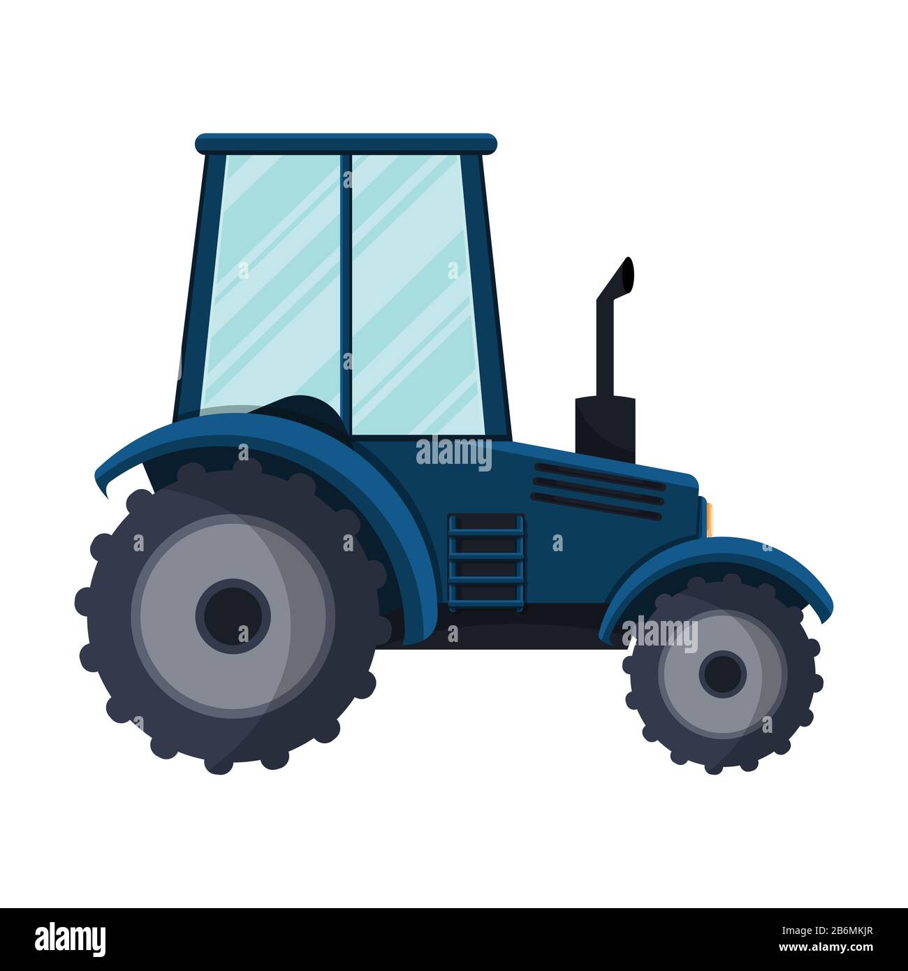 Cartoon blue farm tractor . Vector illustration Stock Vector Image & Art - Alamy Cartoon blue farm tractor . Vector illustration Stock Vector Image & Art - Alamy