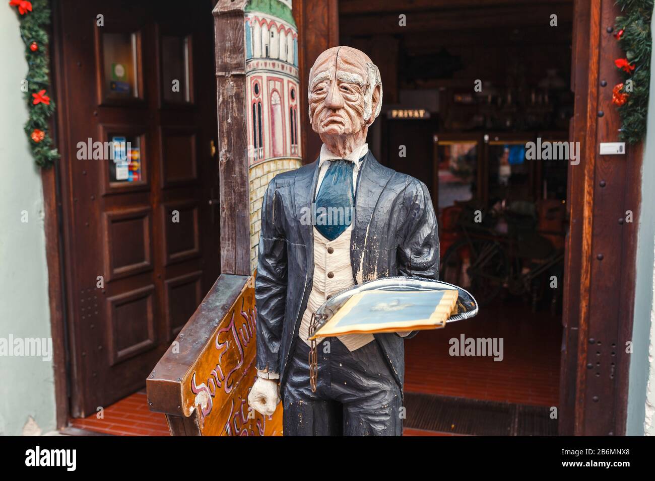 Vintage funny waiter hi-res stock photography and images - Alamy