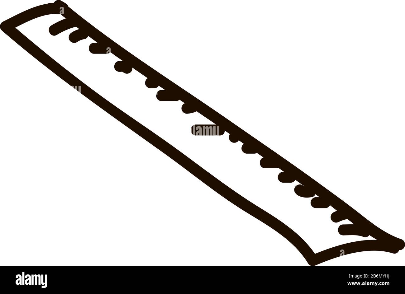 Straightedge vector icon Stock Vector Image & Art Alamy