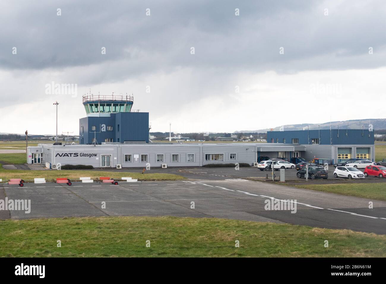 Glasgow airport control tower hires stock photography and images Alamy