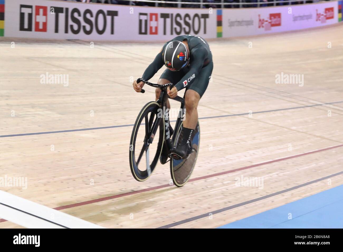 Mohd Azizulhasni Awang Of Malaisie Men S Sprint Bronze 2 Heat During The 2020 Uci Track Cycling