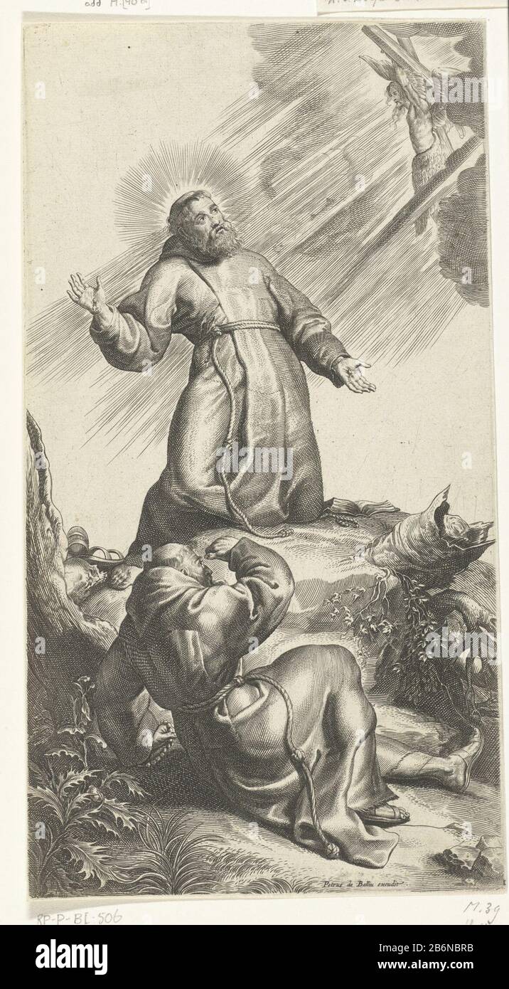 Franciscus van Assisi ontvangt stigmata van Christus Francis of Assisi ...