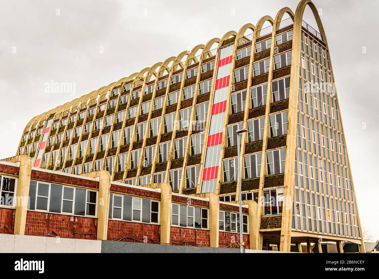 The University of Manchester's Hollings Building, aka The Toast Rack