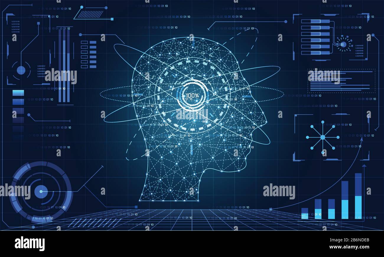 abstract technology ui futuristic concept hud interface hologram ...