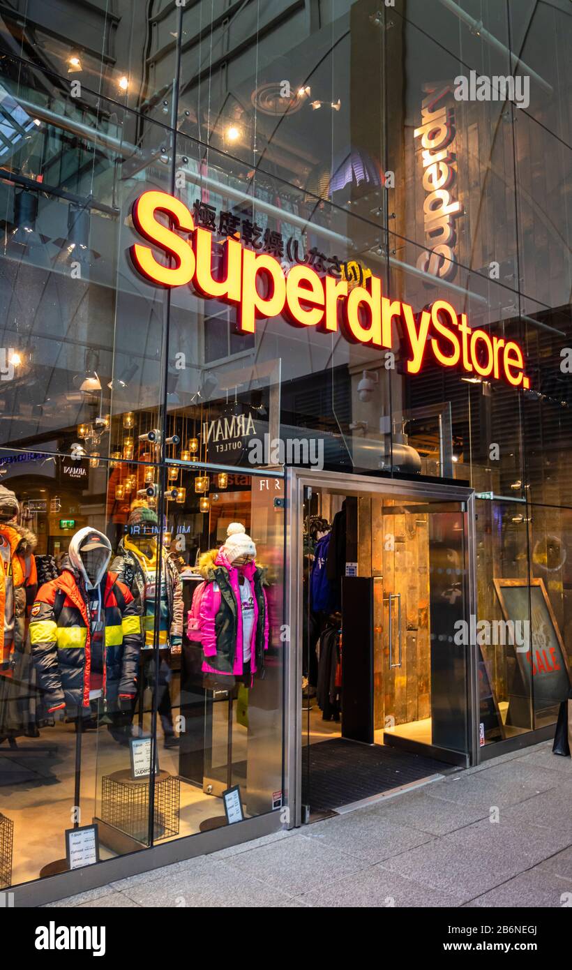 Superdry stores hi-res stock photography and images - Alamy