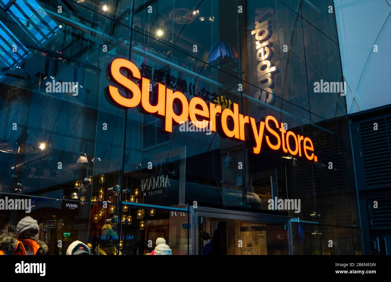 Superdry Clothing Clothes Brand High Resolution Stock Photography and  Images - Alamy