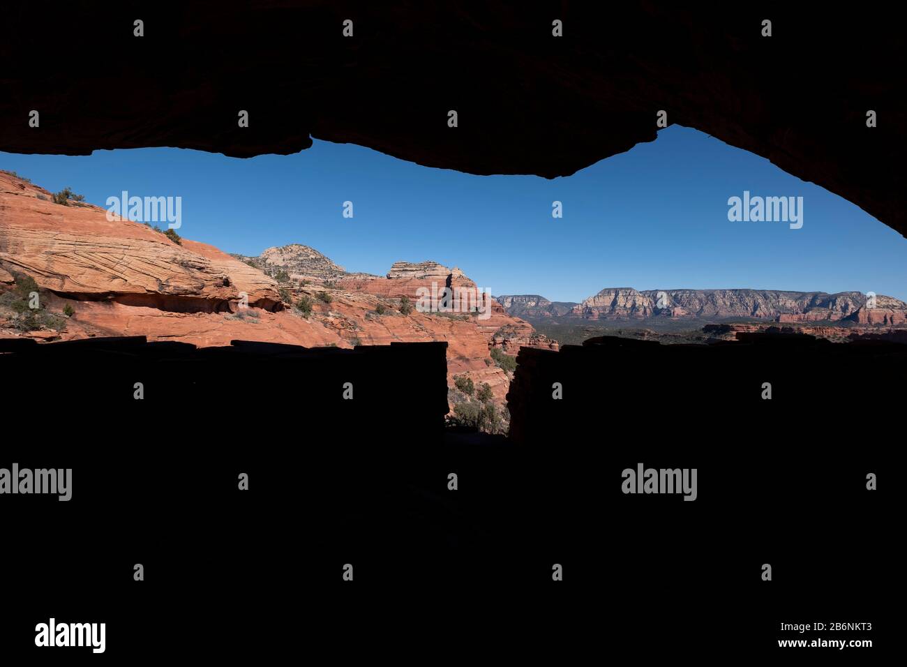 Native American indian ruins near Sedona Arizona Stock Photo Alamy