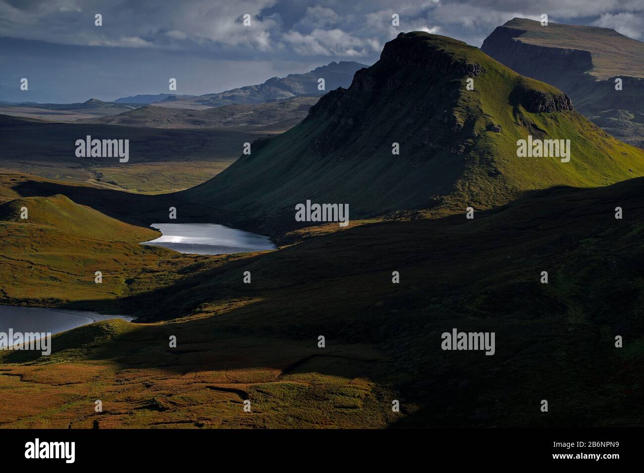 Schottland, Grossbritannien, Europa, Isle of Skye, The Quiraing, Stock Photo