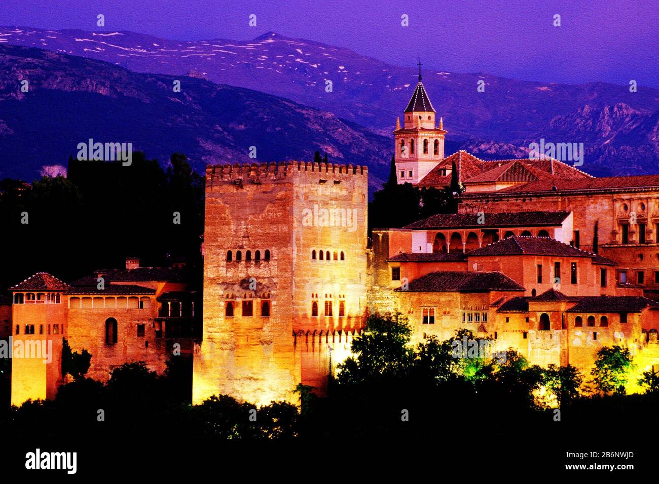 Spanien - Andalusien - Granada - Alhambra Stock Photo