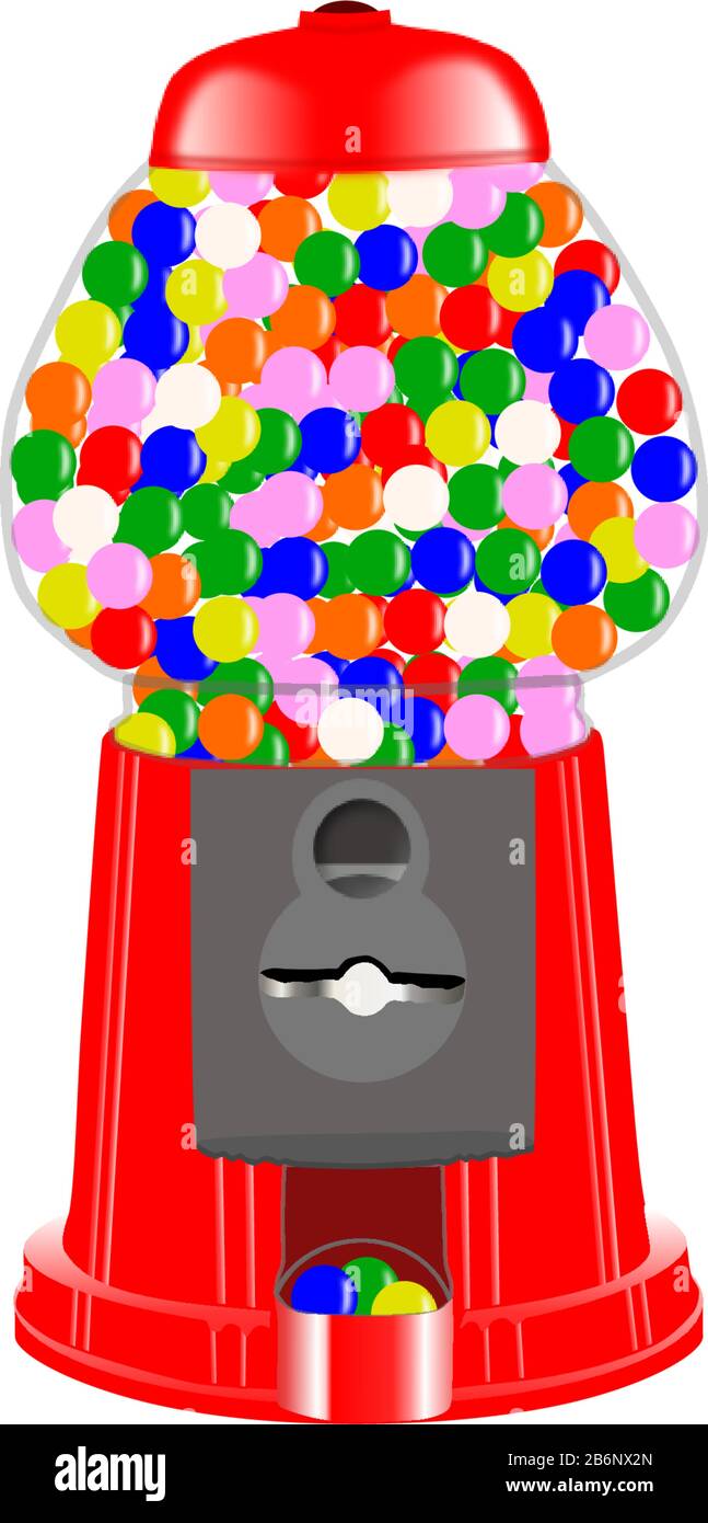 Old fashioned gumball machine hi-res stock photography and images - Alamy