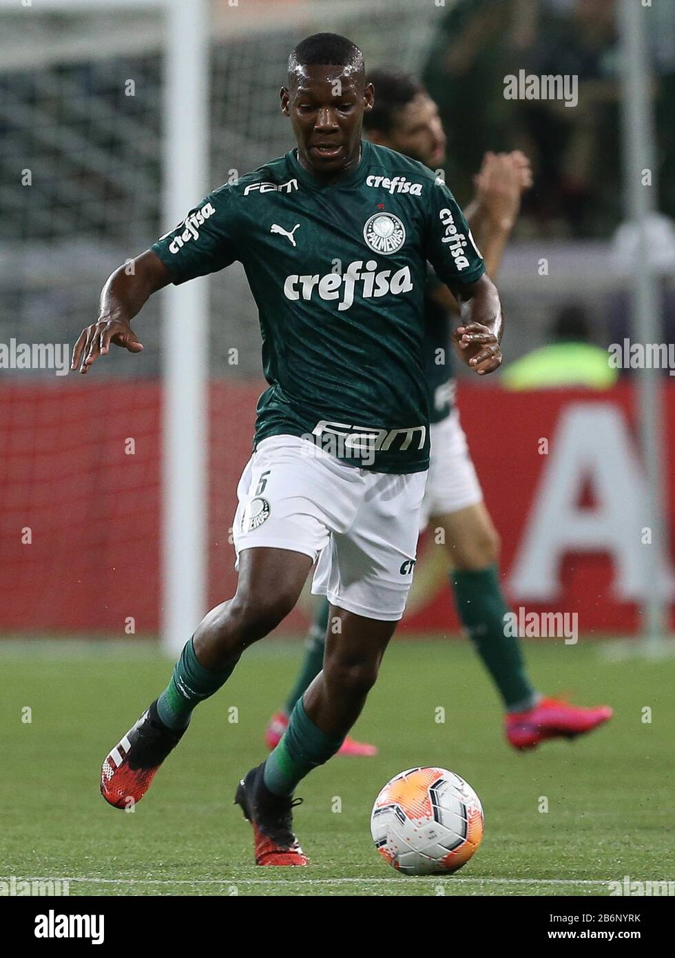 Sao Paulo Sp 10 03 2020 Palmeiras X Guarani The Player Patrick De Paula From Se Palmeiras In A Game Against The Team Of C Guarani During A Match Valid For The