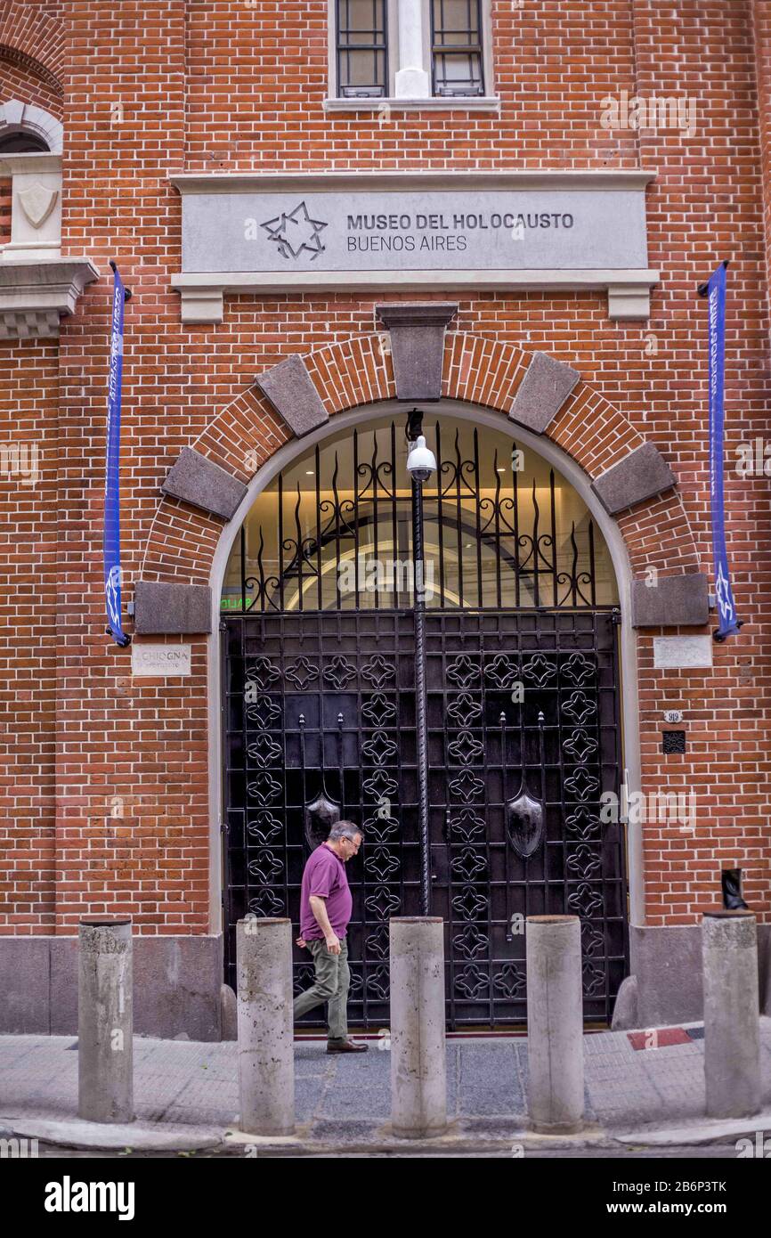 Buenos Aires, Federal Capital, Argentina. 10th Mar, 2020. The Holocaust Museum in Buenos Aires City, through objects, images and words tells the life of the Jews in Argentina and in Europe, before and during the Second World War. Credit: Roberto Almeida Aveledo/ZUMA Wire/Alamy Live News Stock Photo