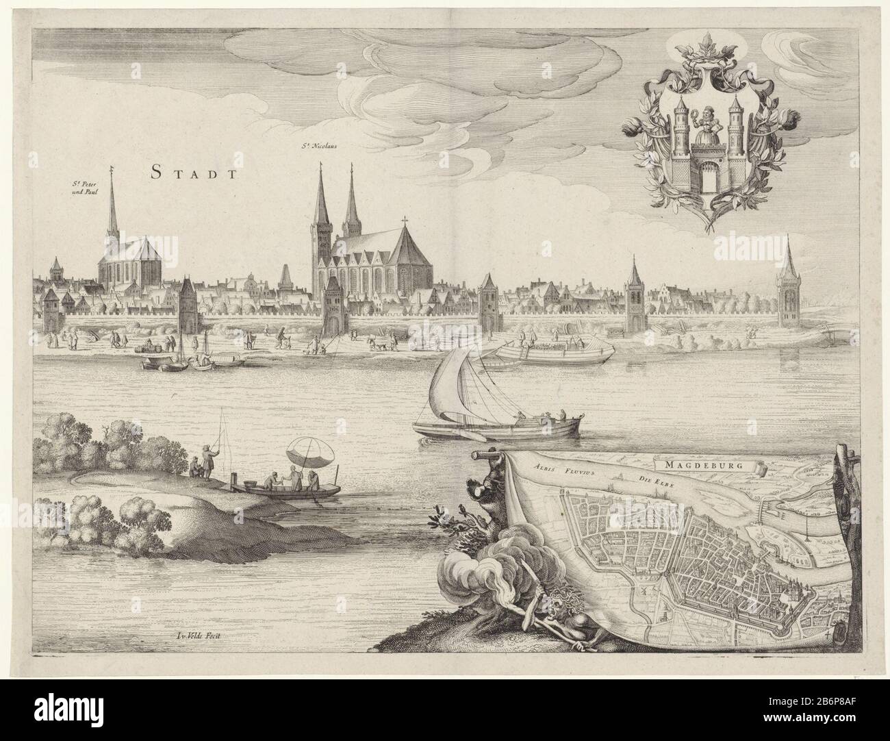 Map of amsterdam 1727 hi-res stock photography and images - Alamy