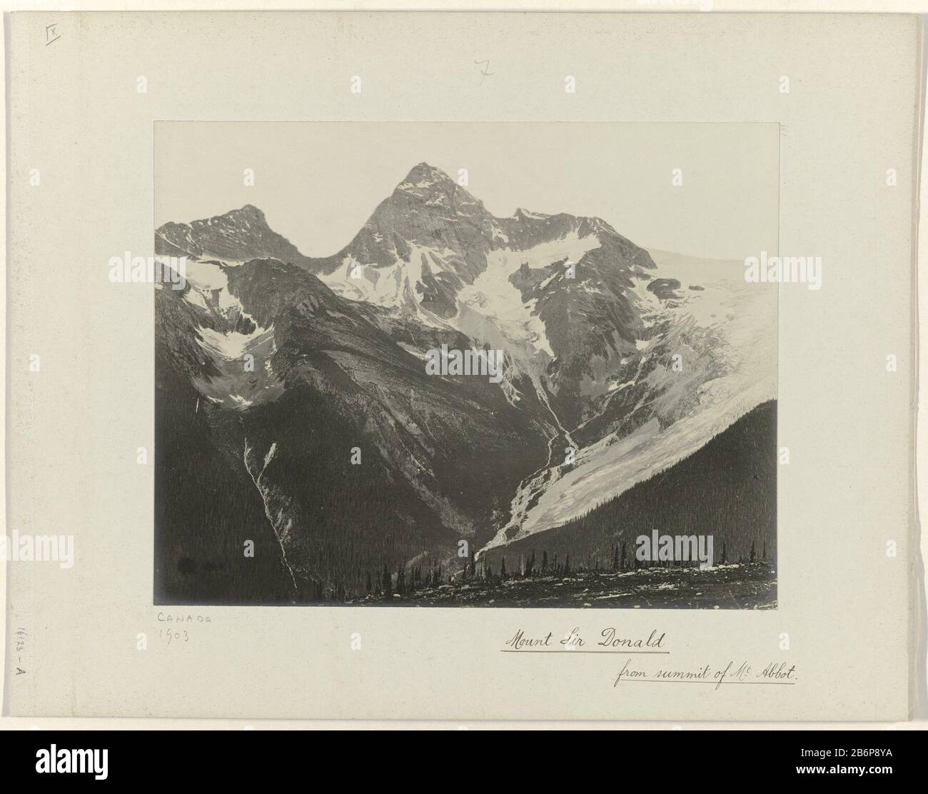 1903 Canada B.C. postcard view Great Glacier C.P.R. 1903 Canada B.C. postcard view Great Glacier C.P.R.