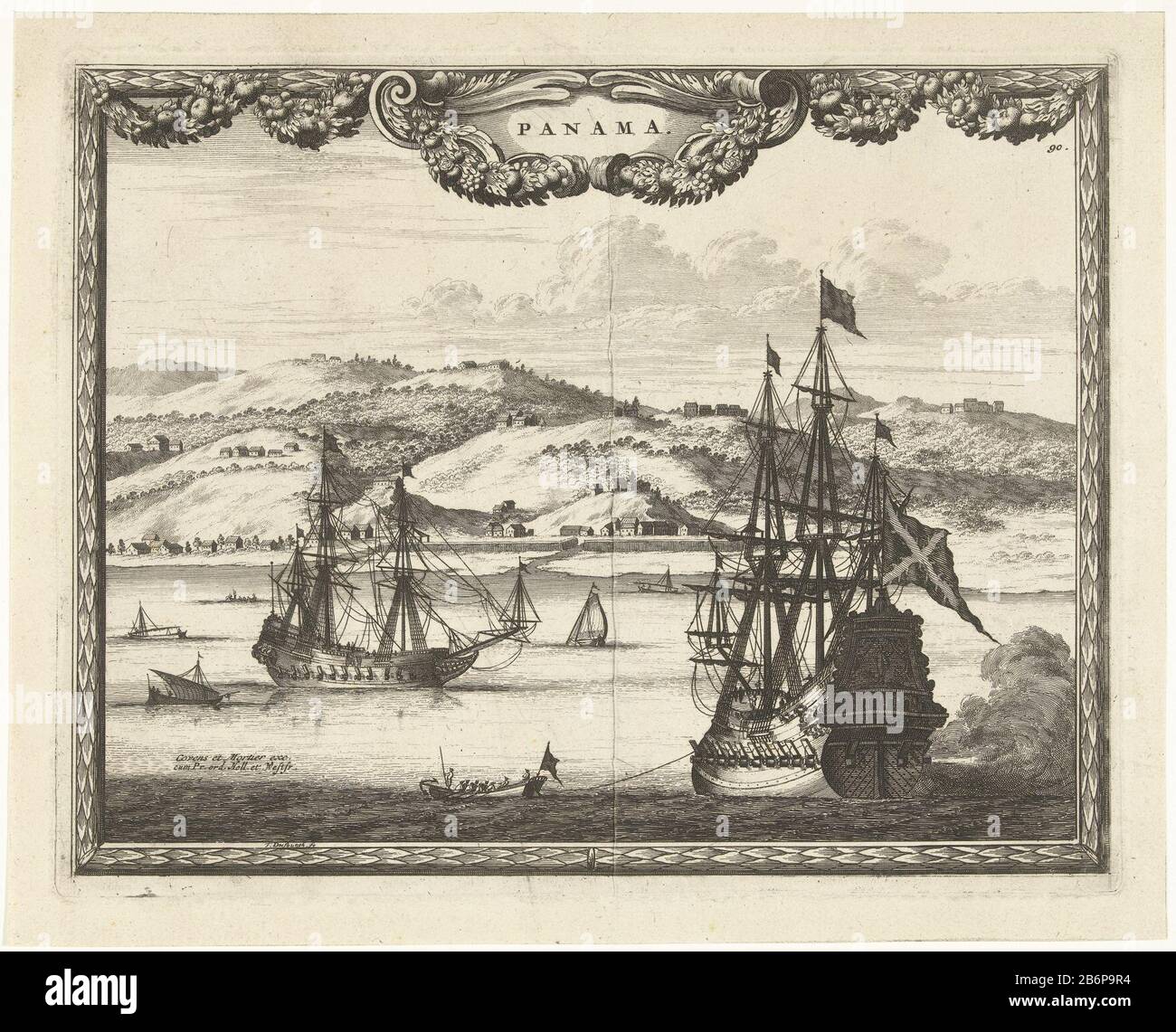 Panama map 17th century hi-res stock photography and images - Alamy