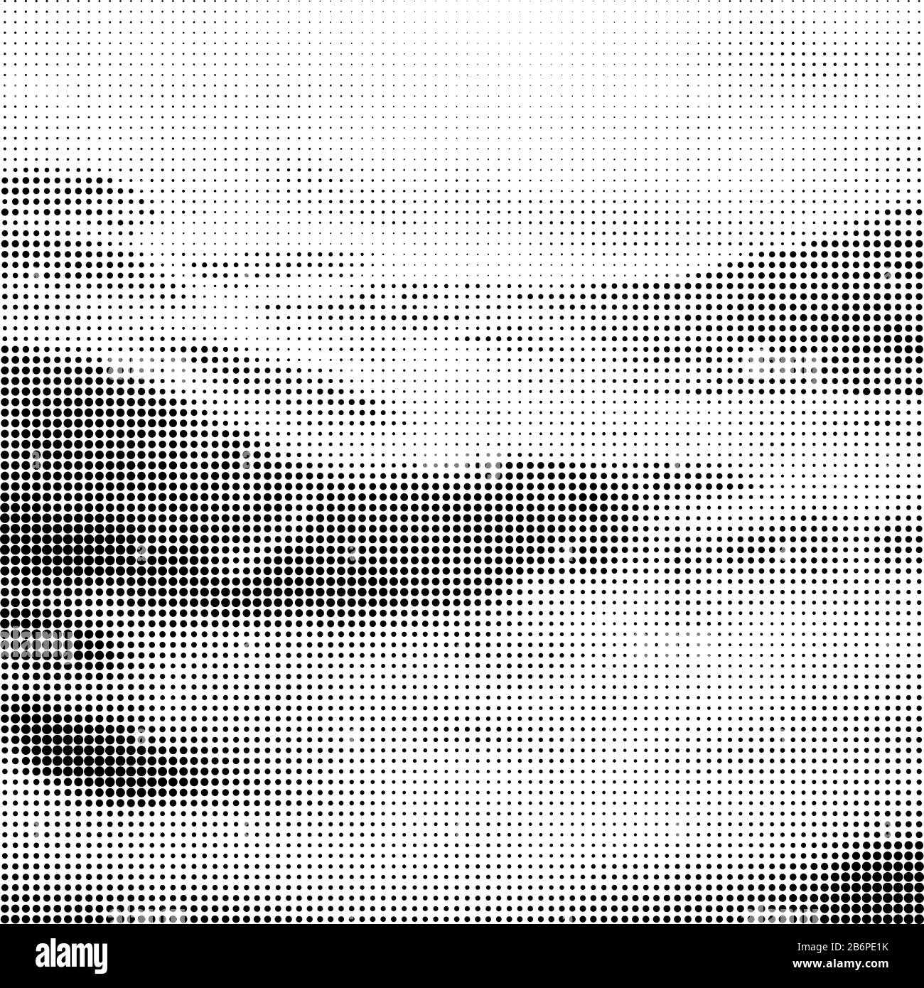 Halftone Pattern. Set of Dots. Dotted Texture on White Background ...