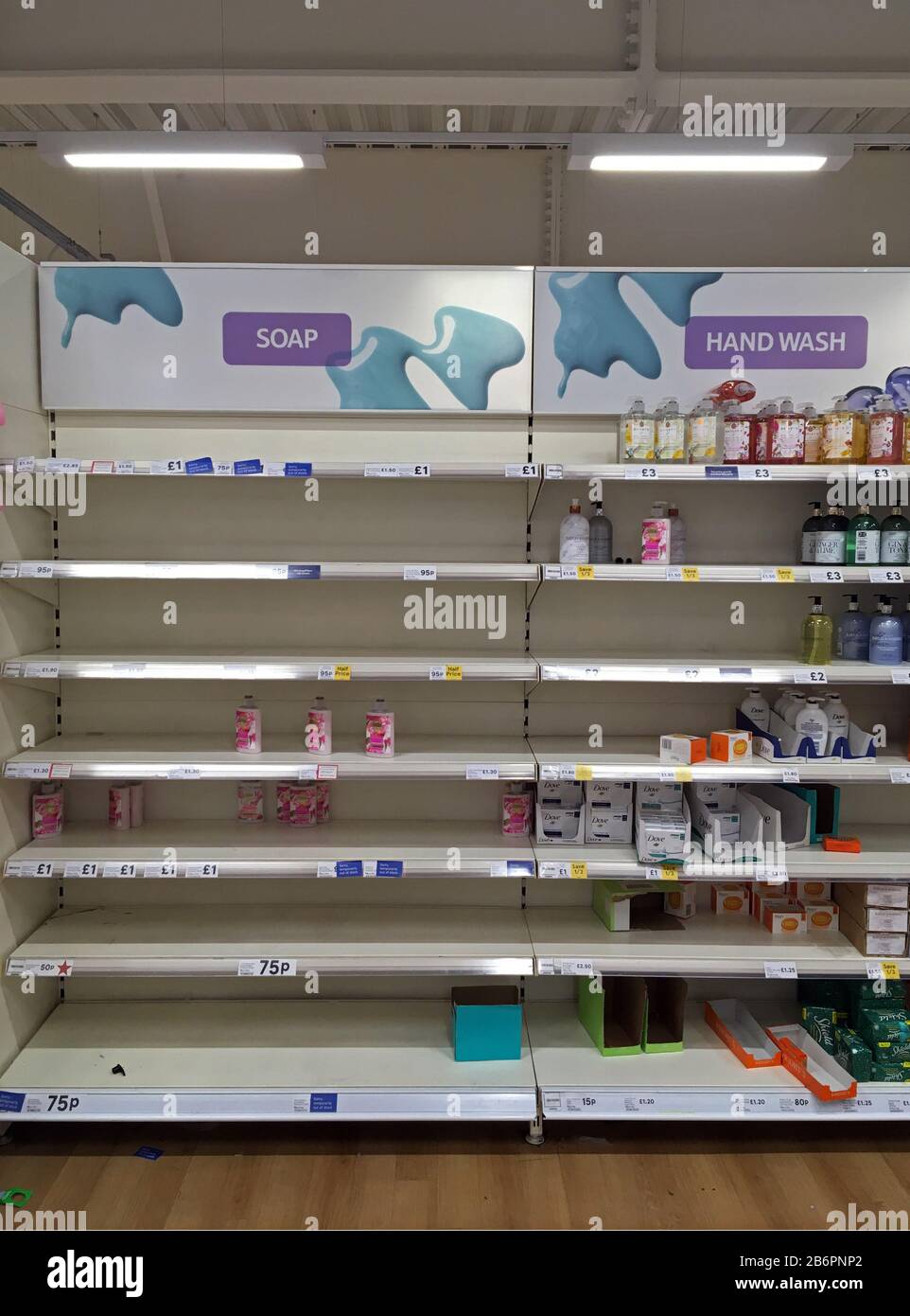 Empty store shelves hires stock photography and images Alamy