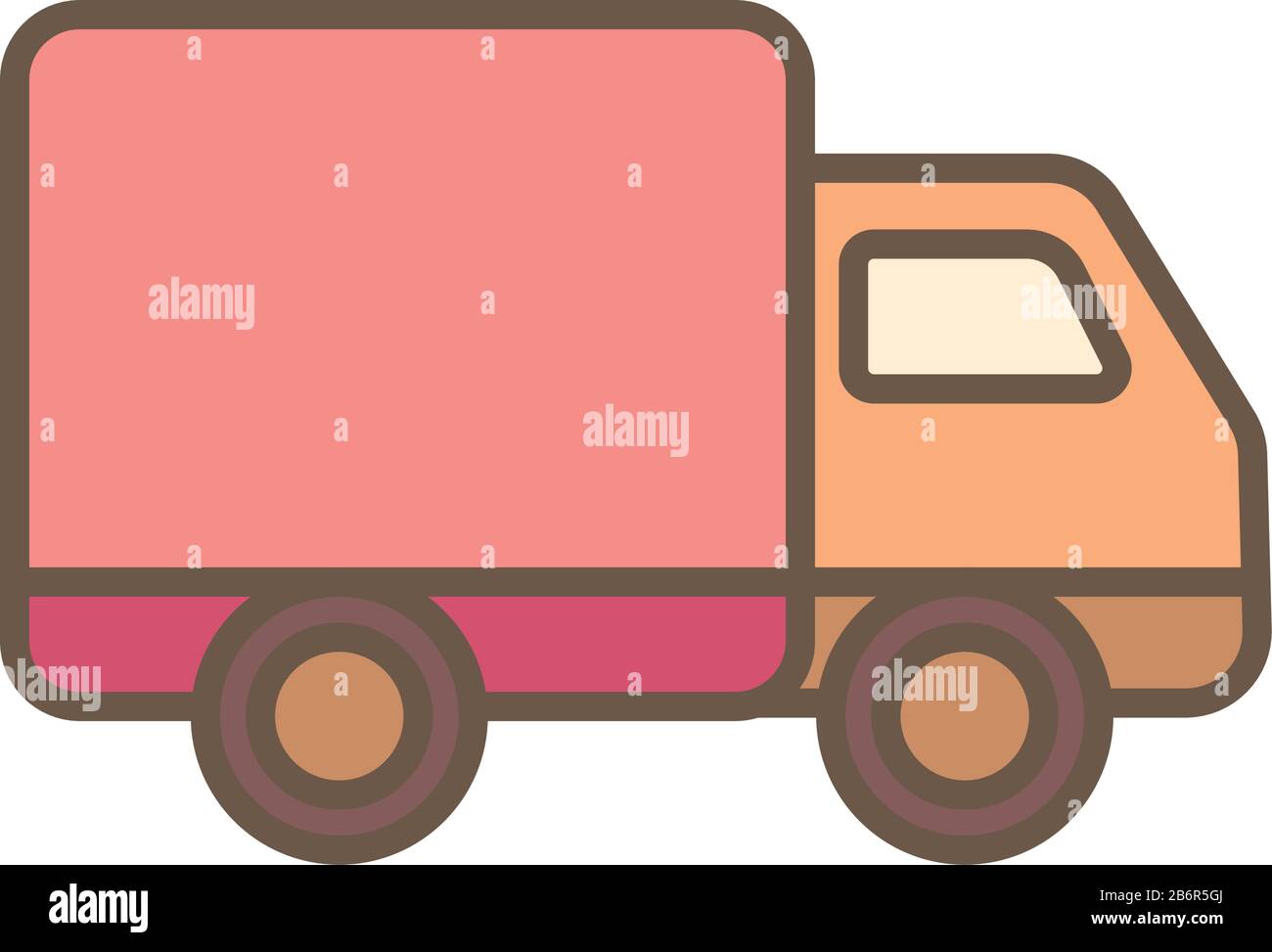 truck child toy block style icon Stock Vector Image & Art - Alamy