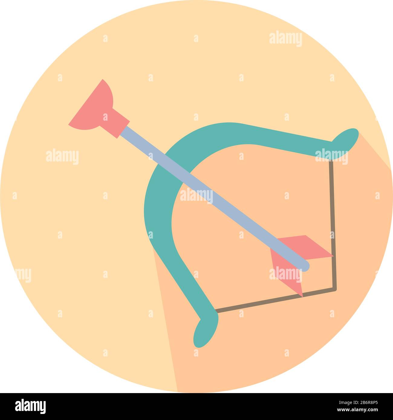 arch and arrow toy block style Stock Vector Image & Art - Alamy