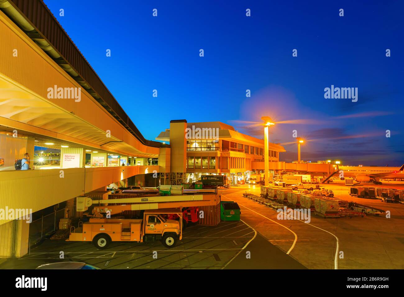 Honolulu, Hawaii, US November 07, 2019 Honolulu International