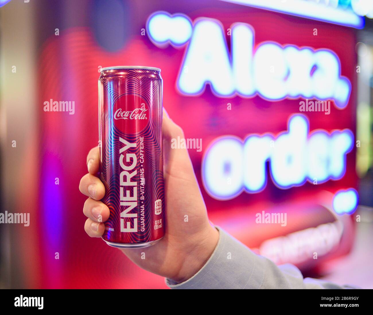 Coca Cola Energy Drink High Resolution Stock Photography and Images - Alamy