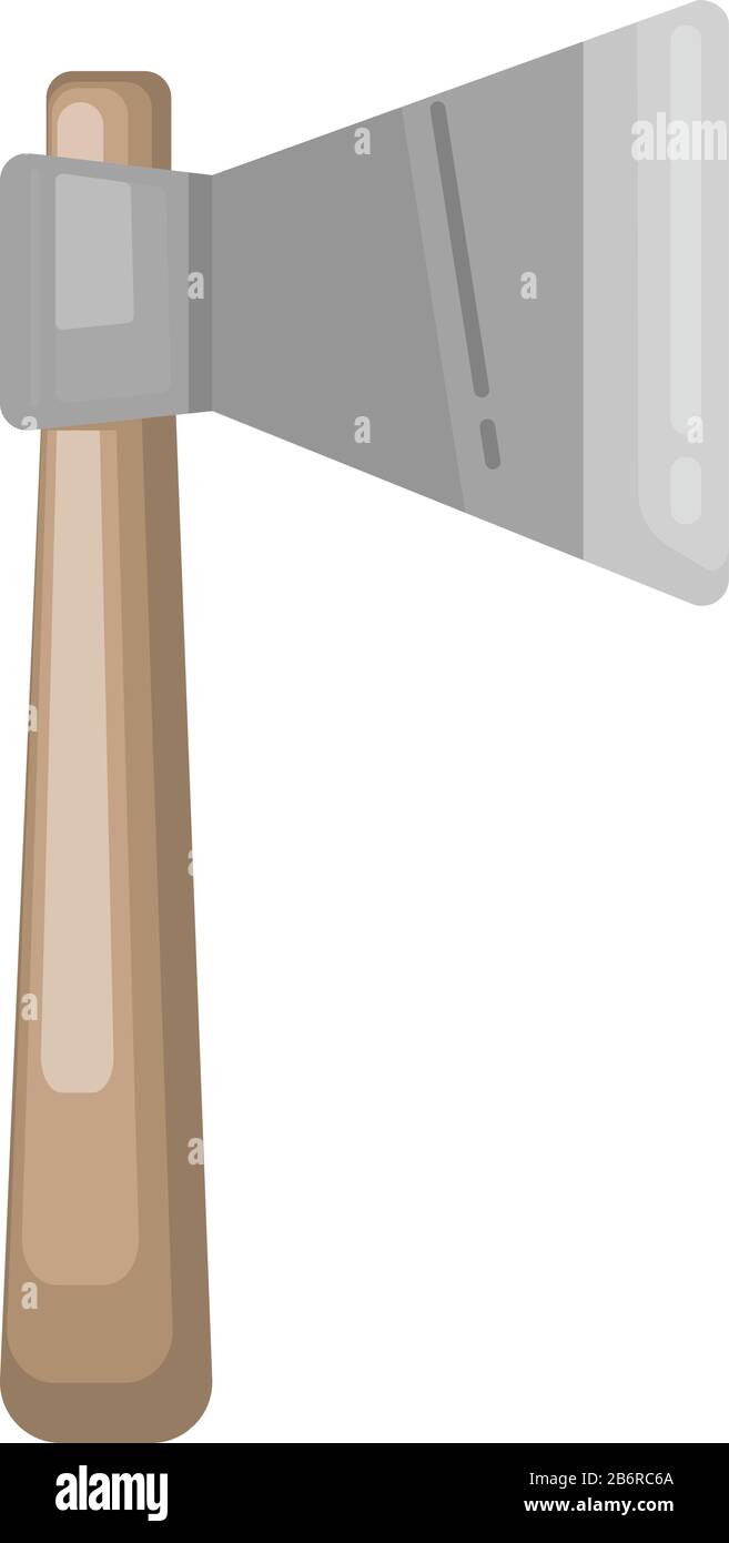 New ax, illustration, vector on white background Stock Vector Image ...
