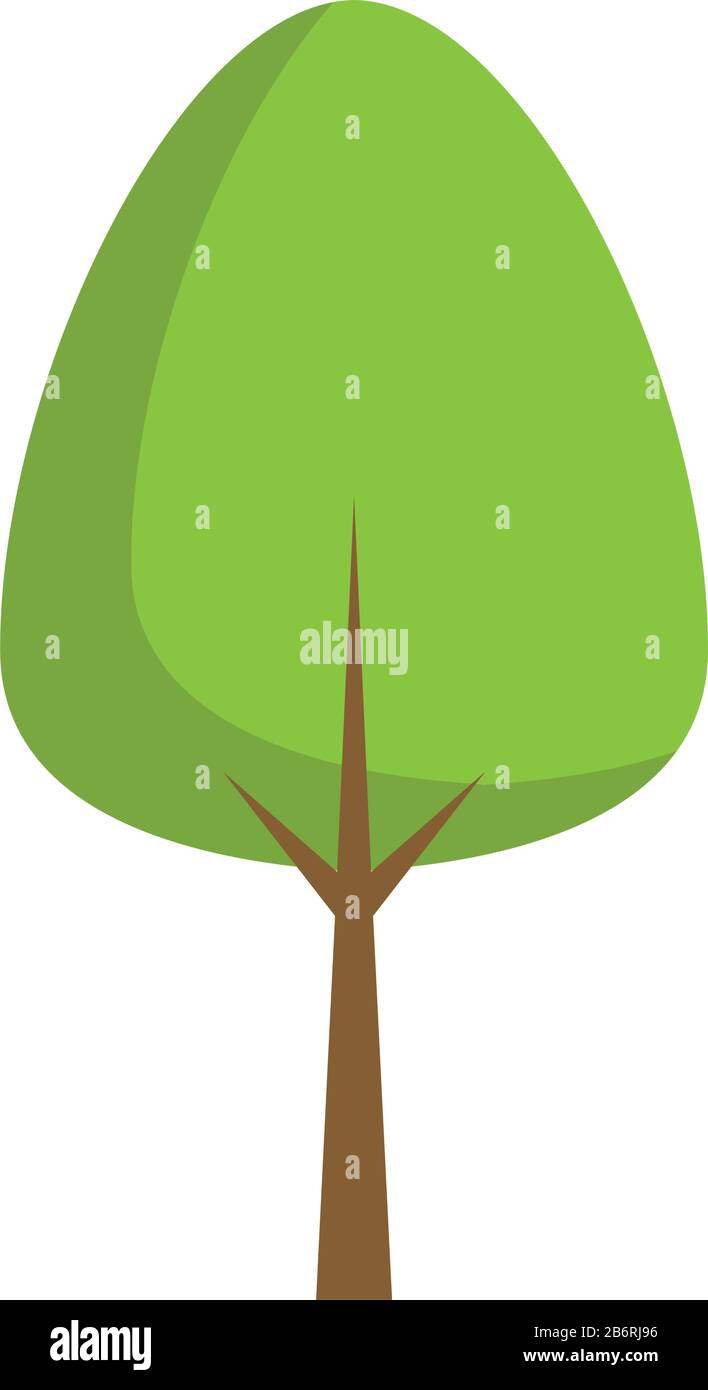 tree plant nature isolated icon Stock Vector Image & Art - Alamy