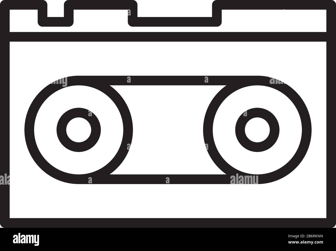 cassette retro audio device icon Stock Vector Image & Art - Alamy