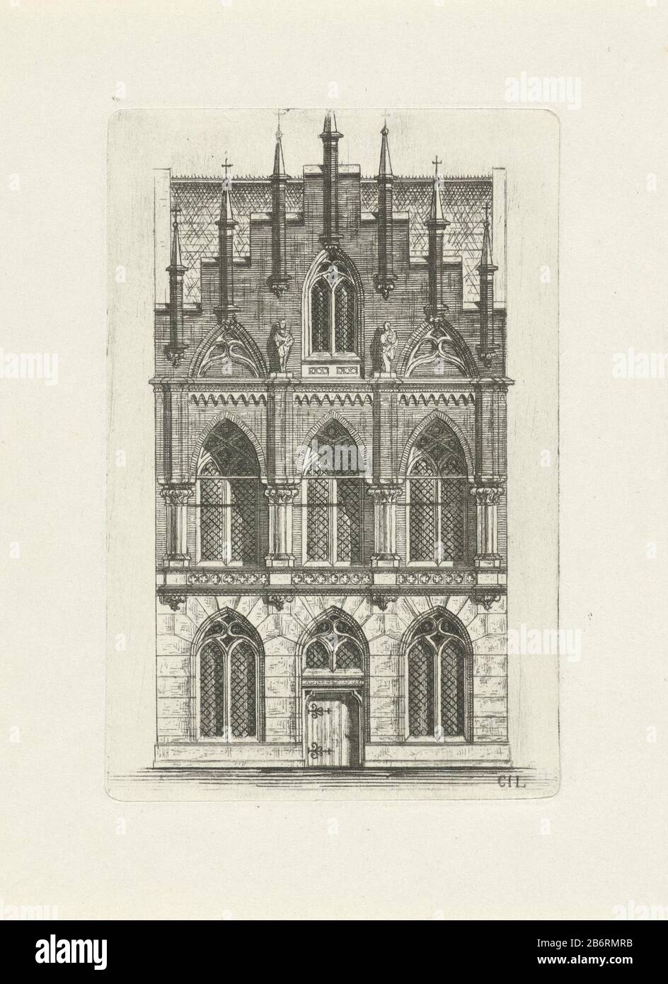 人文 Swedish architecture: Drawings, 1640-197 1870 ORIG Lithograph German Scandinavian Architecture